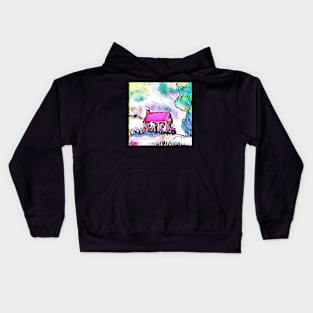 Cottage in new zealand Kids Hoodie